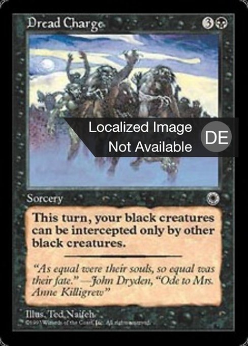 Furchteinflößender Ansturm