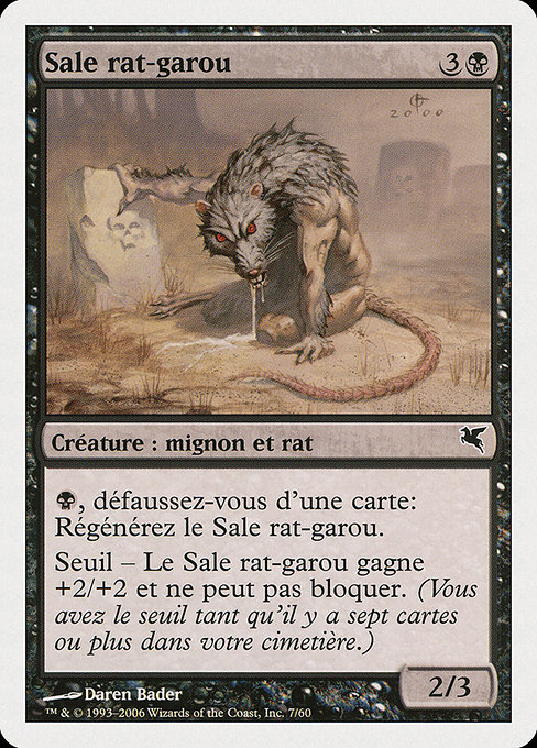 Sale rat-garou