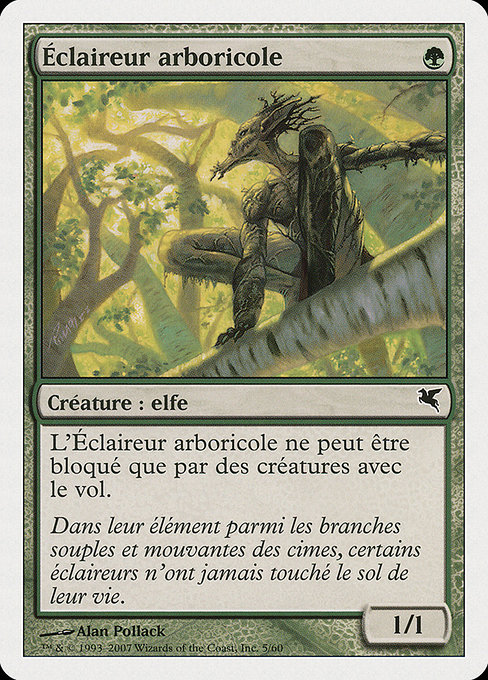 Éclaireur arboricole