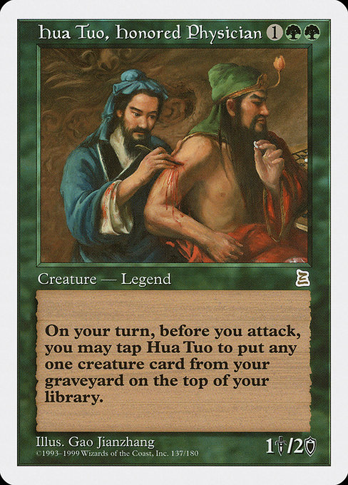 Hua Tuo, Honored Physician