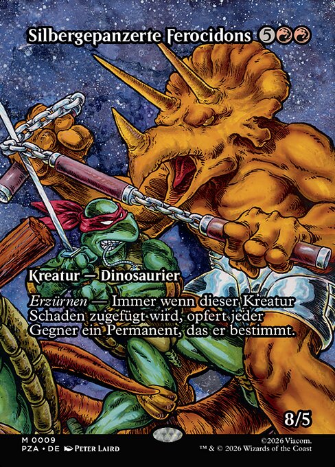 Silbergepanzerte Ferocidons