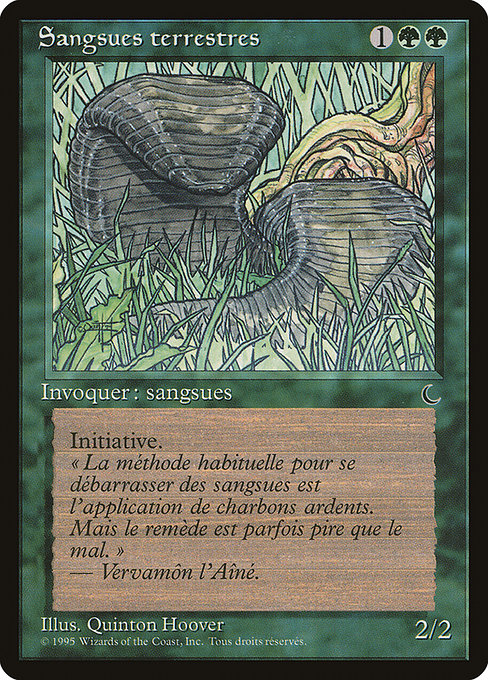 Sangsues terrestres