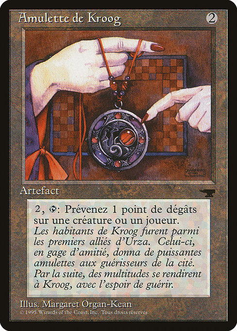Amulette de Kroog