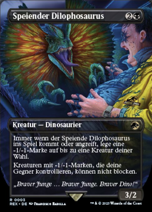 Spitting Dilophosaurus