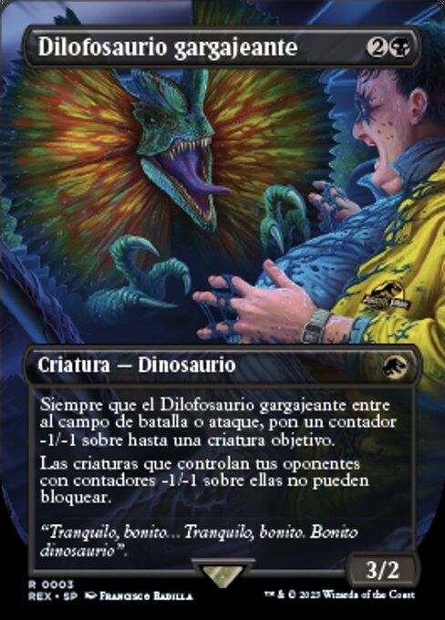 Spitting Dilophosaurus