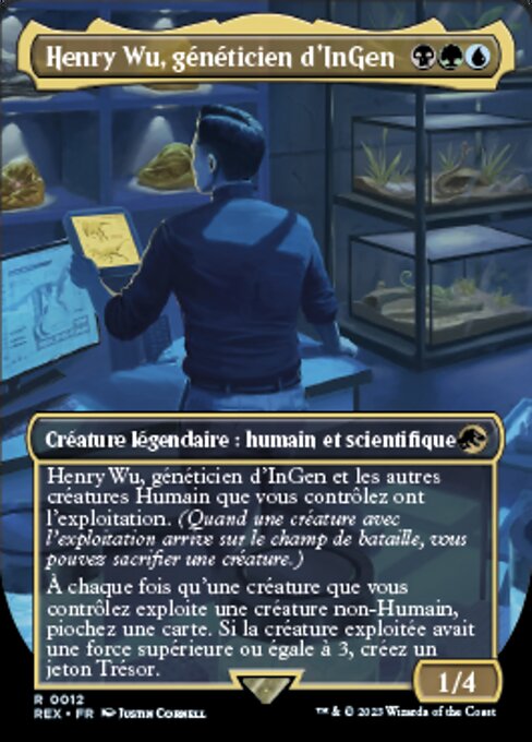 Henry Wu, InGen Geneticist