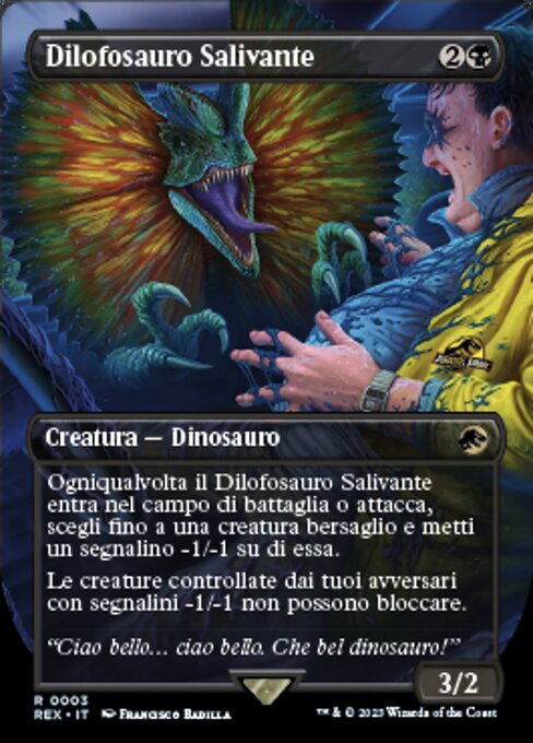 Spitting Dilophosaurus