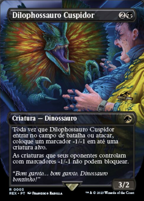 Spitting Dilophosaurus