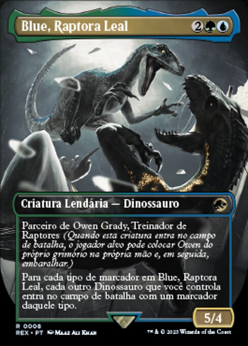 Blue, Loyal Raptor