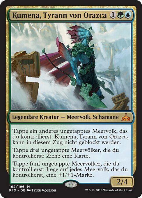 Kumena, Tyrant of Orazca