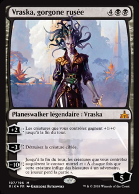 Vraska, gorgone rusée