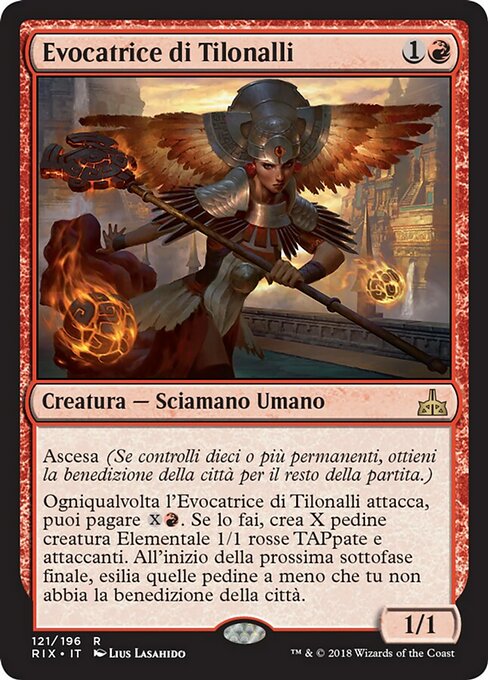 Evocatrice di Tilonalli