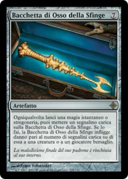 Bacchetta di Osso della Sfinge