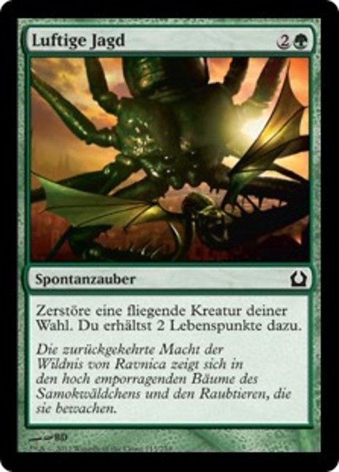 Luftige Jagd