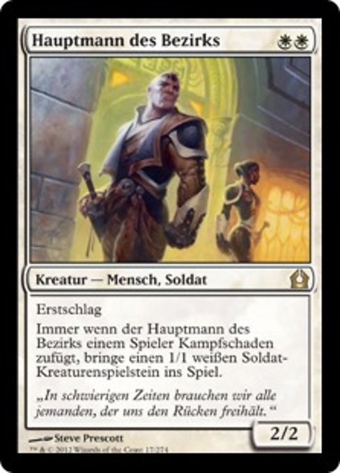 Hauptmann des Bezirks