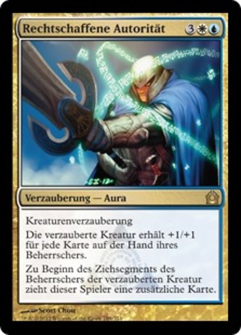 Rechtschaffene Autorität