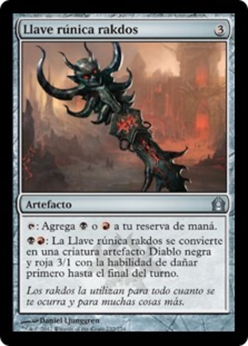 Llave rúnica rakdos