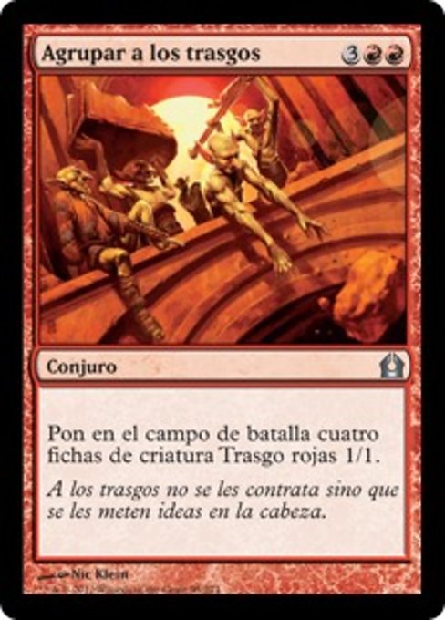 Agrupar a los trasgos