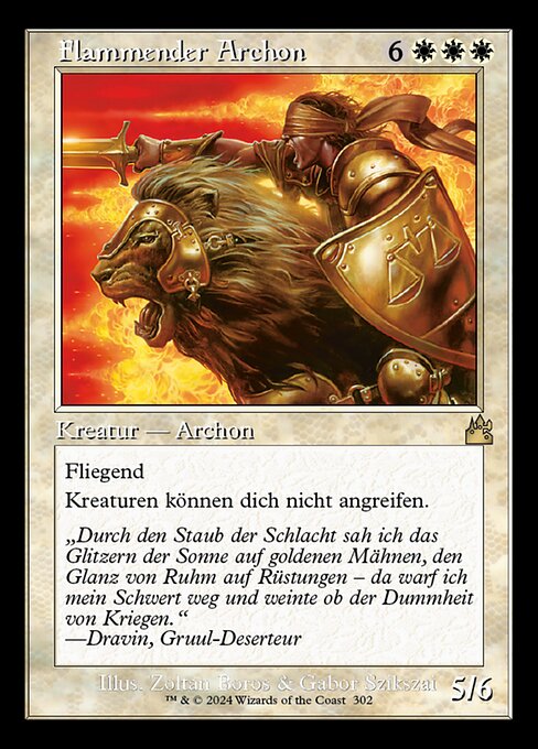Flammender Archon