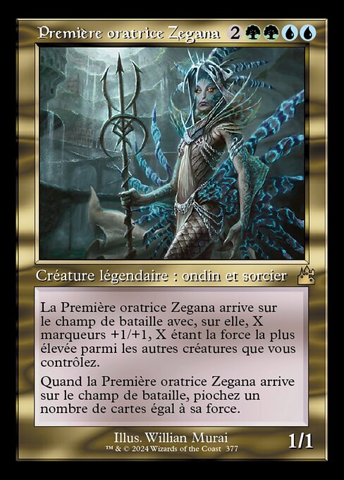 Prime Speaker Zegana