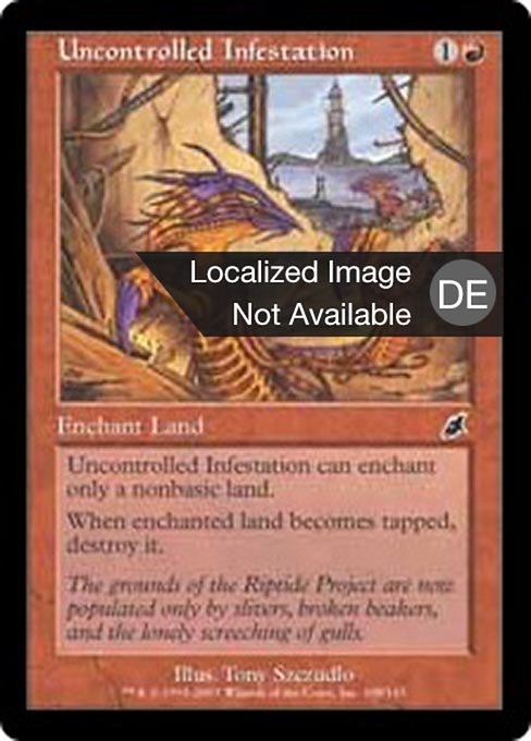 Unkontrollierter Befall