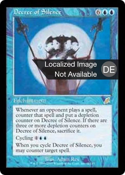 Dekret des Schweigens