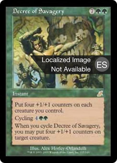 Decreto de salvajismo