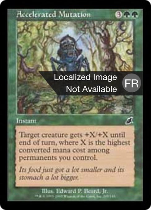 Mutation accélérée