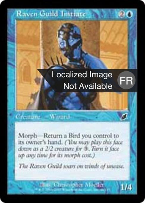 Adepte de la guilde du corbeau