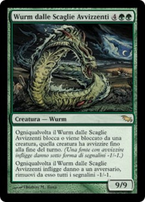 Wurm dalle Scaglie Avvizzenti