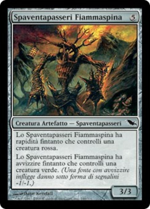 Spaventapasseri Fiammaspina