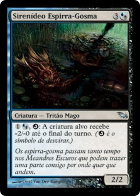 Sirenídeo Espirra-Gosma