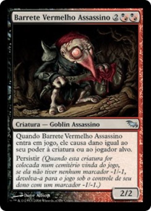 Barrete Vermelho Assassino