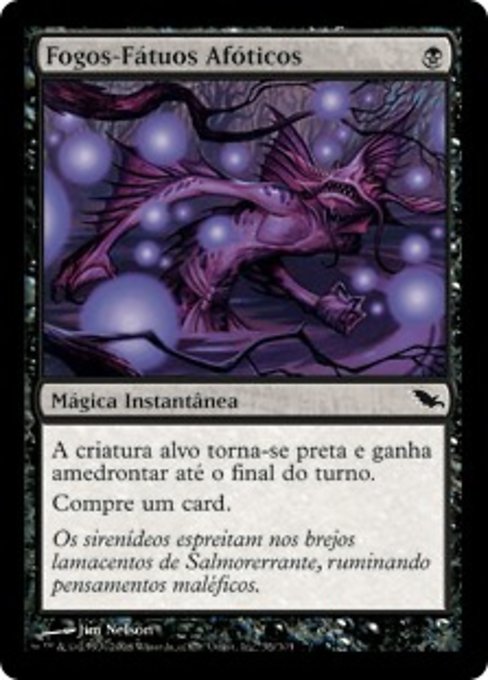 Fogos-Fátuos Afóticos