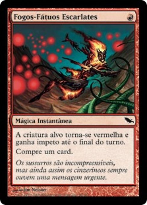 Fogos-Fátuos Escarlates