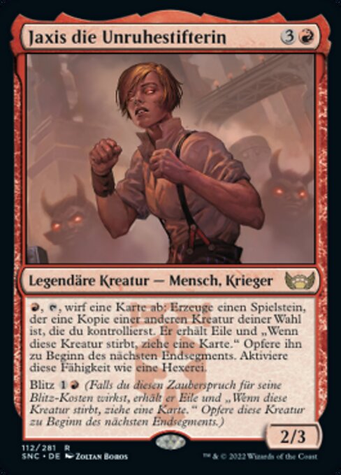 Jaxis, the Troublemaker