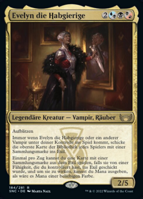 Evelyn, the Covetous