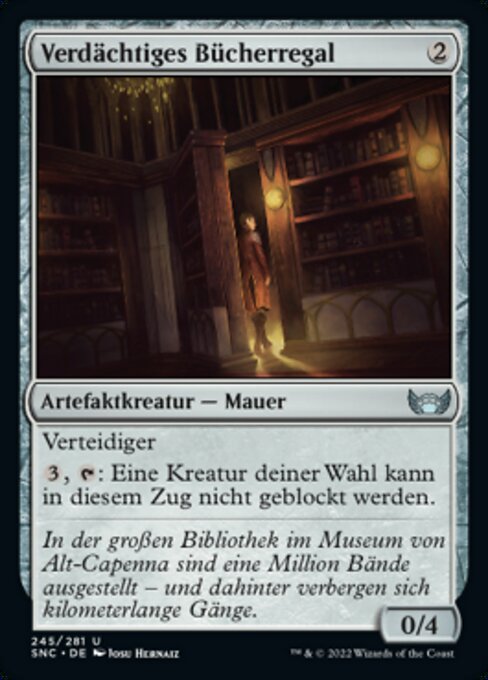 Suspicious Bookcase