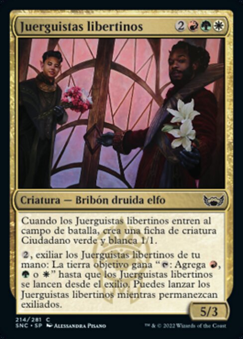 Juerguistas libertinos