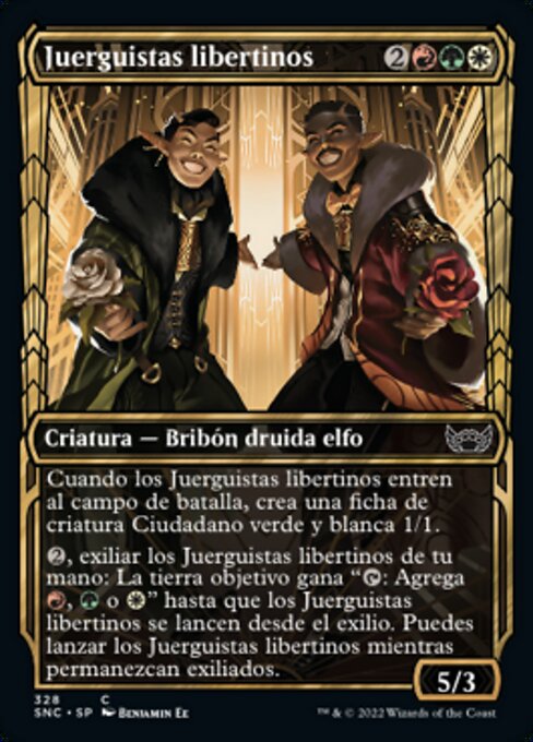 Juerguistas libertinos