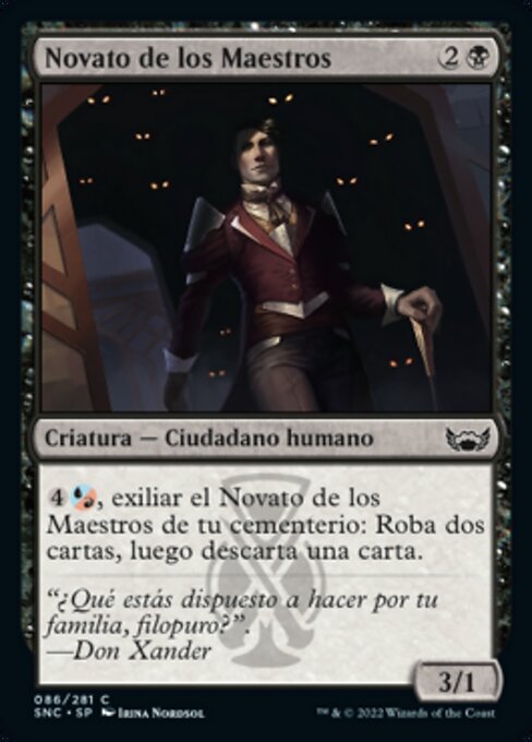 Novato de los Maestros