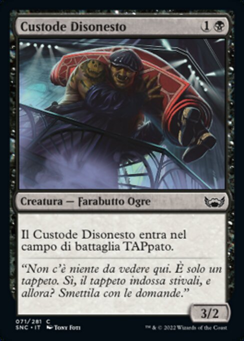Crooked Custodian
