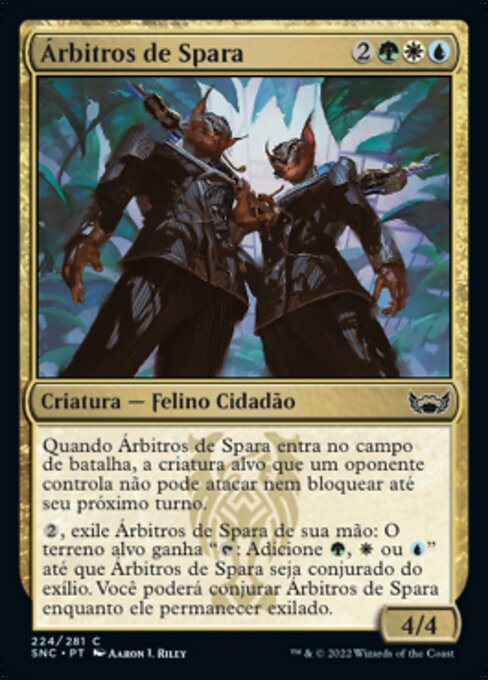 Spara's Adjudicators