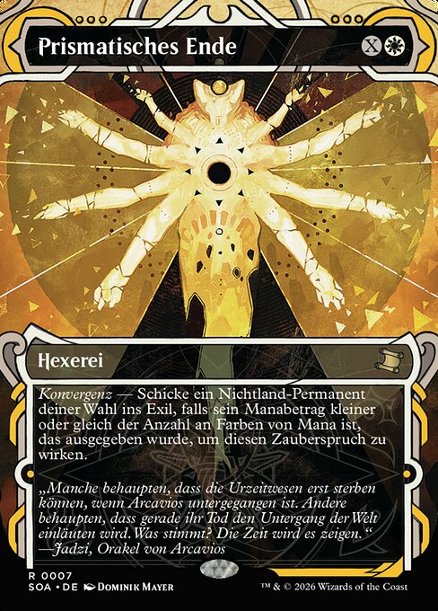 Prismatisches Ende