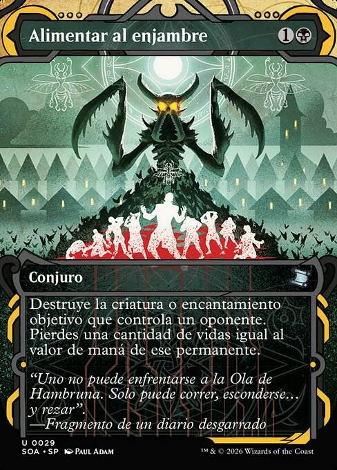 Alimentar al enjambre