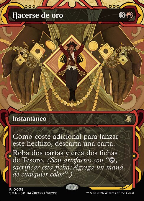 Hacerse de oro