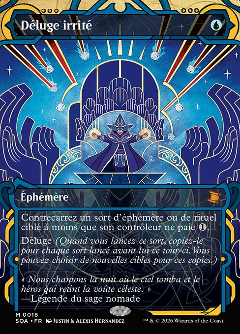 Déluge irrité
