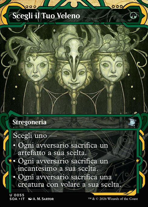 Scegli il Tuo Veleno