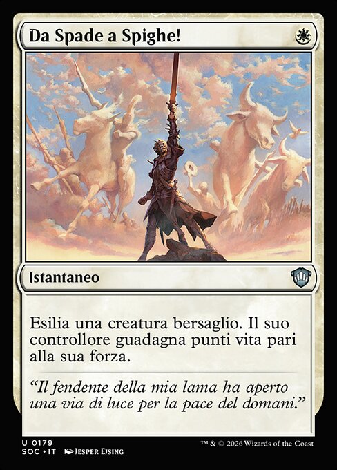 Swords to Plowshares