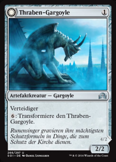 Thraben Gargoyle // Stonewing Antagonizer